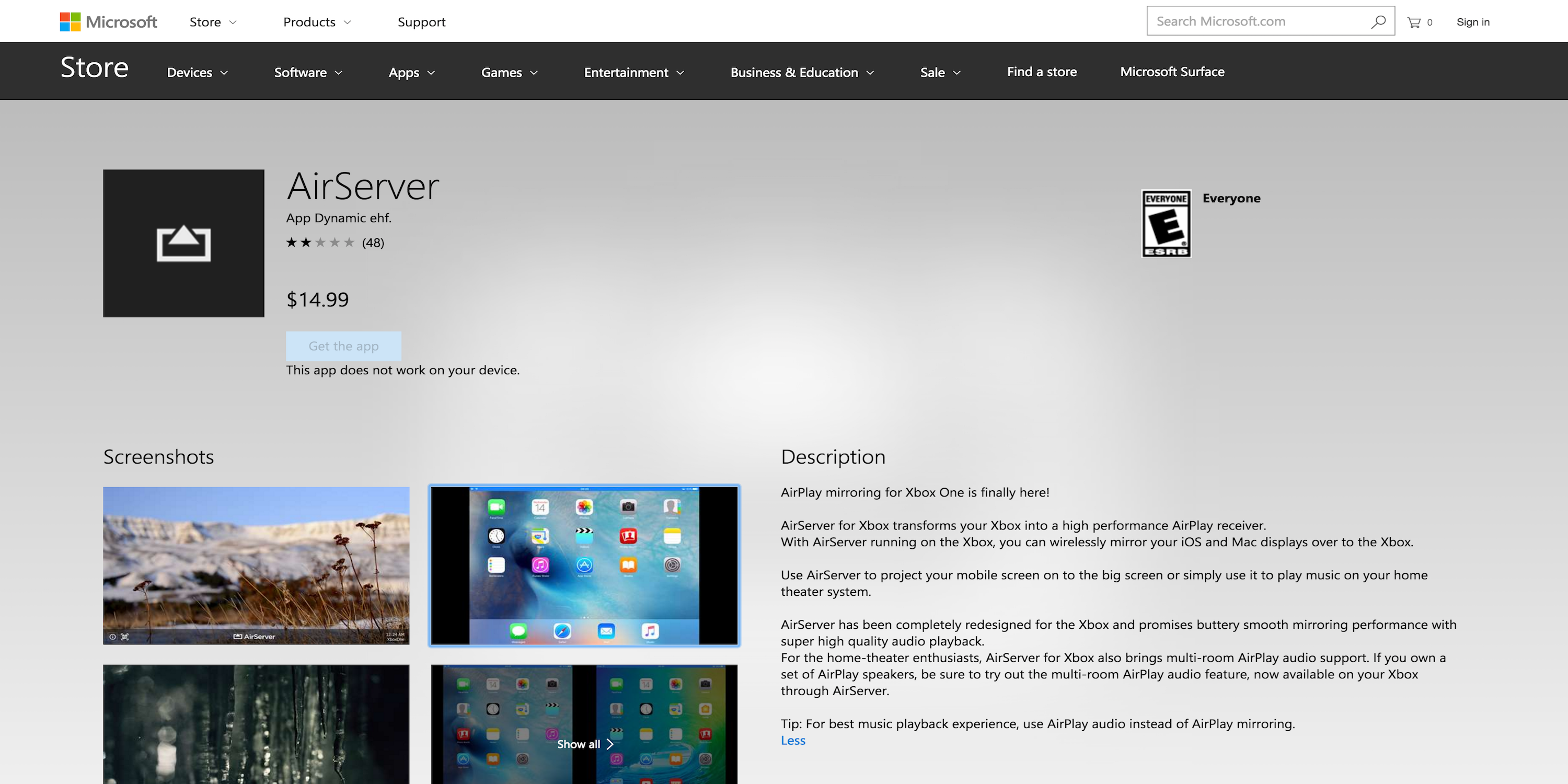receiver app for mac
